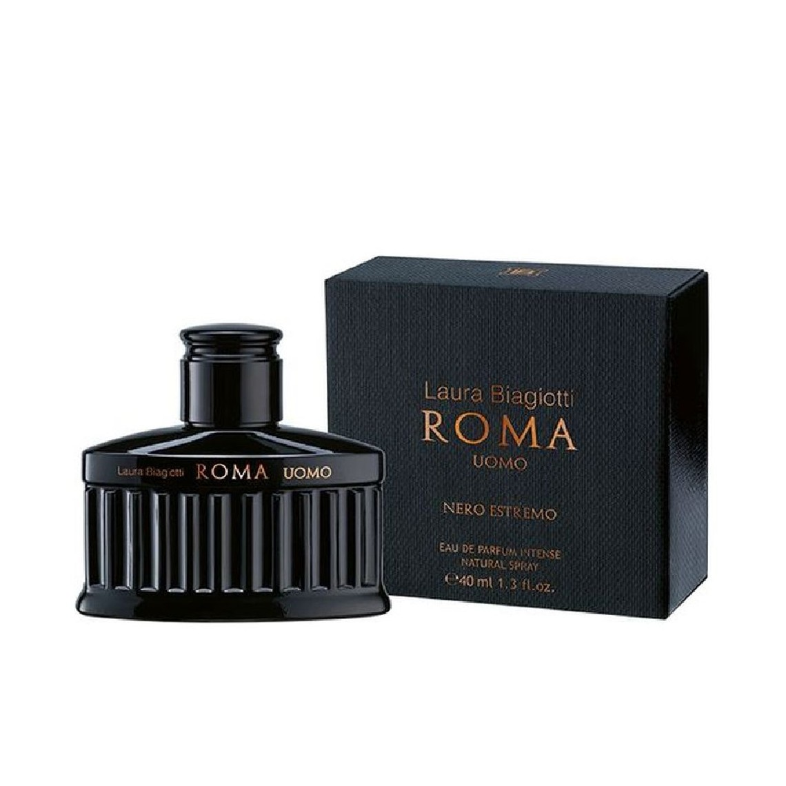 LAURA BIAGIOTTI ROMA UOMO NERO ESTREMO EDP INTENSE 40ML