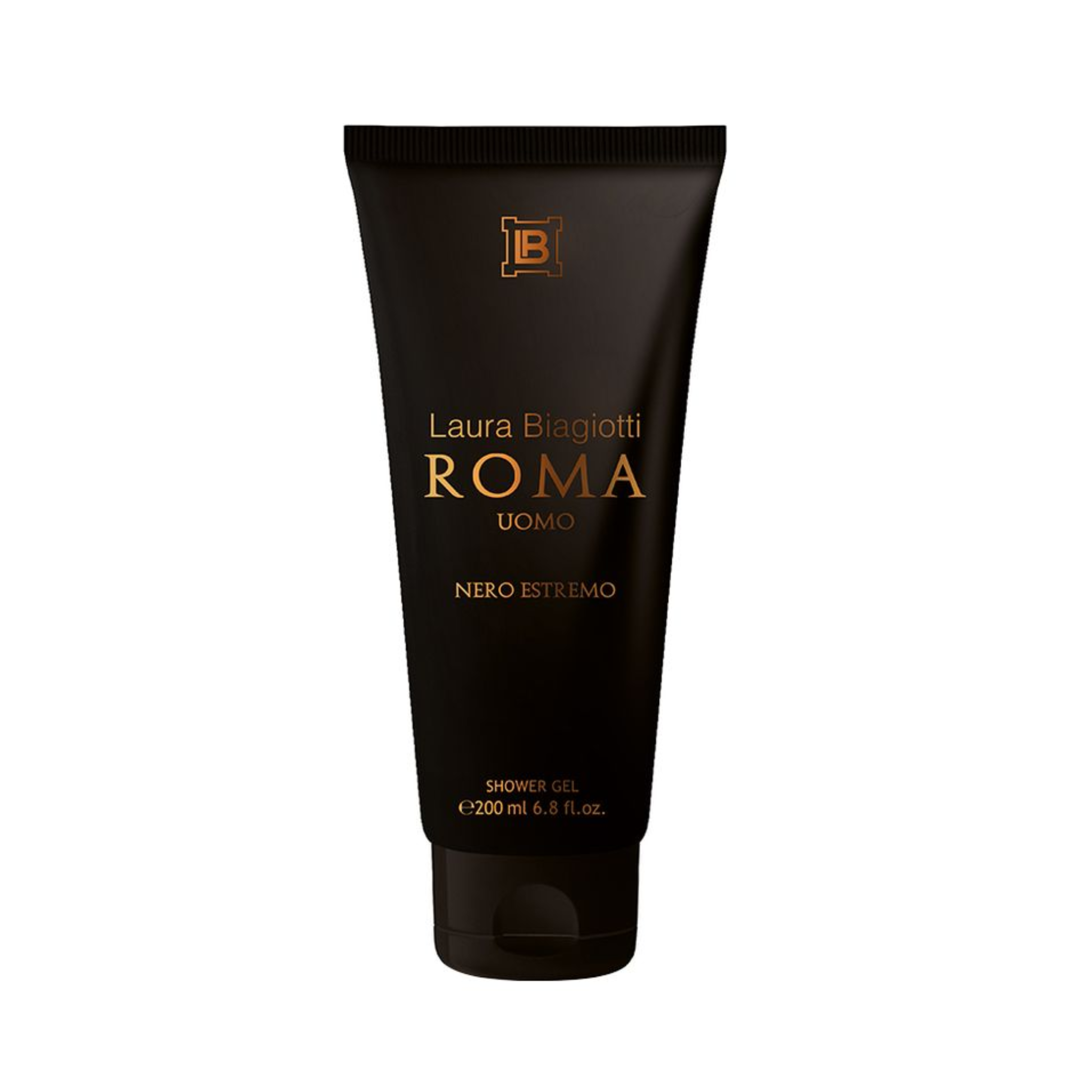 LAURA BIAGIOTTI ROMA UOMO NERO ESTREMO BAGNODOCCIA 200ML