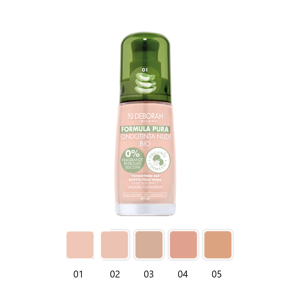DEBORAH FORMULA PURA FONDOTINTA BIO 30ML