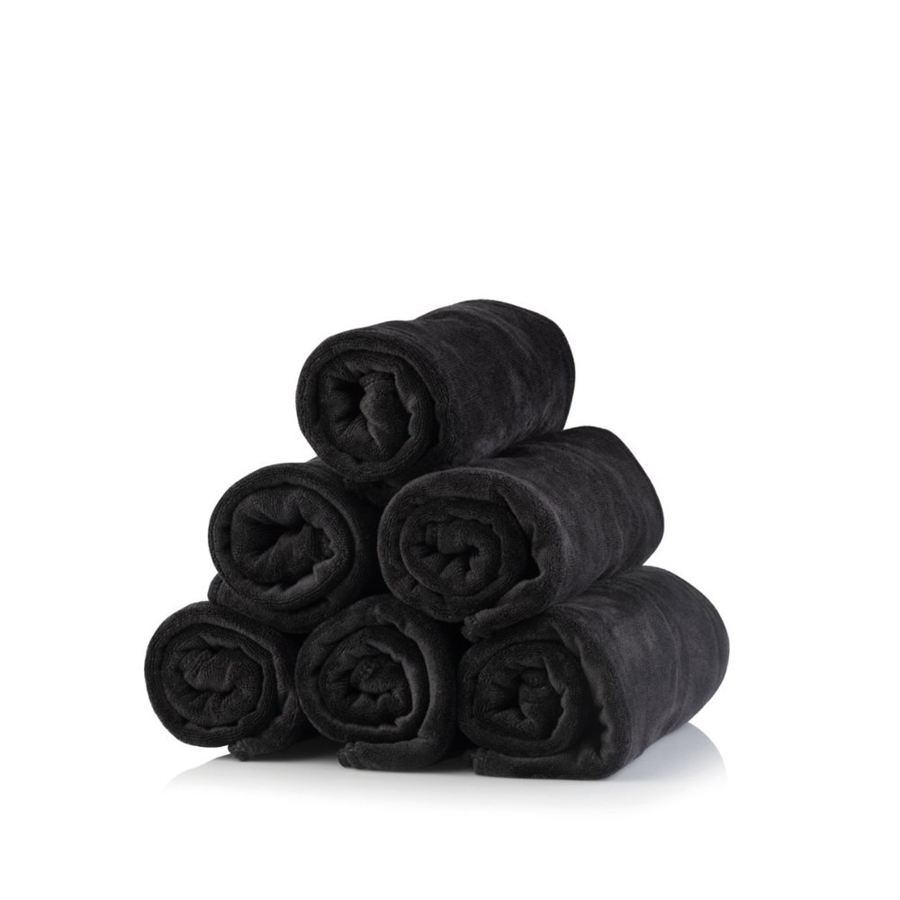 LABOR ASCIUGAMANO MICROFIBRA NERO E701N