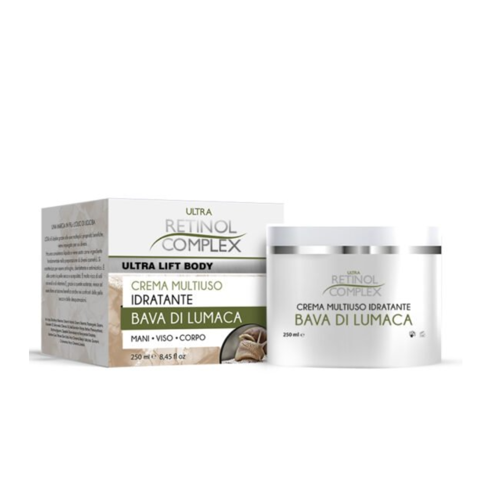 RETINOL COMPLEX CREMA MULTIUSO IDRATANTE ALLA BAVA DI LUMACA 250ML 306
