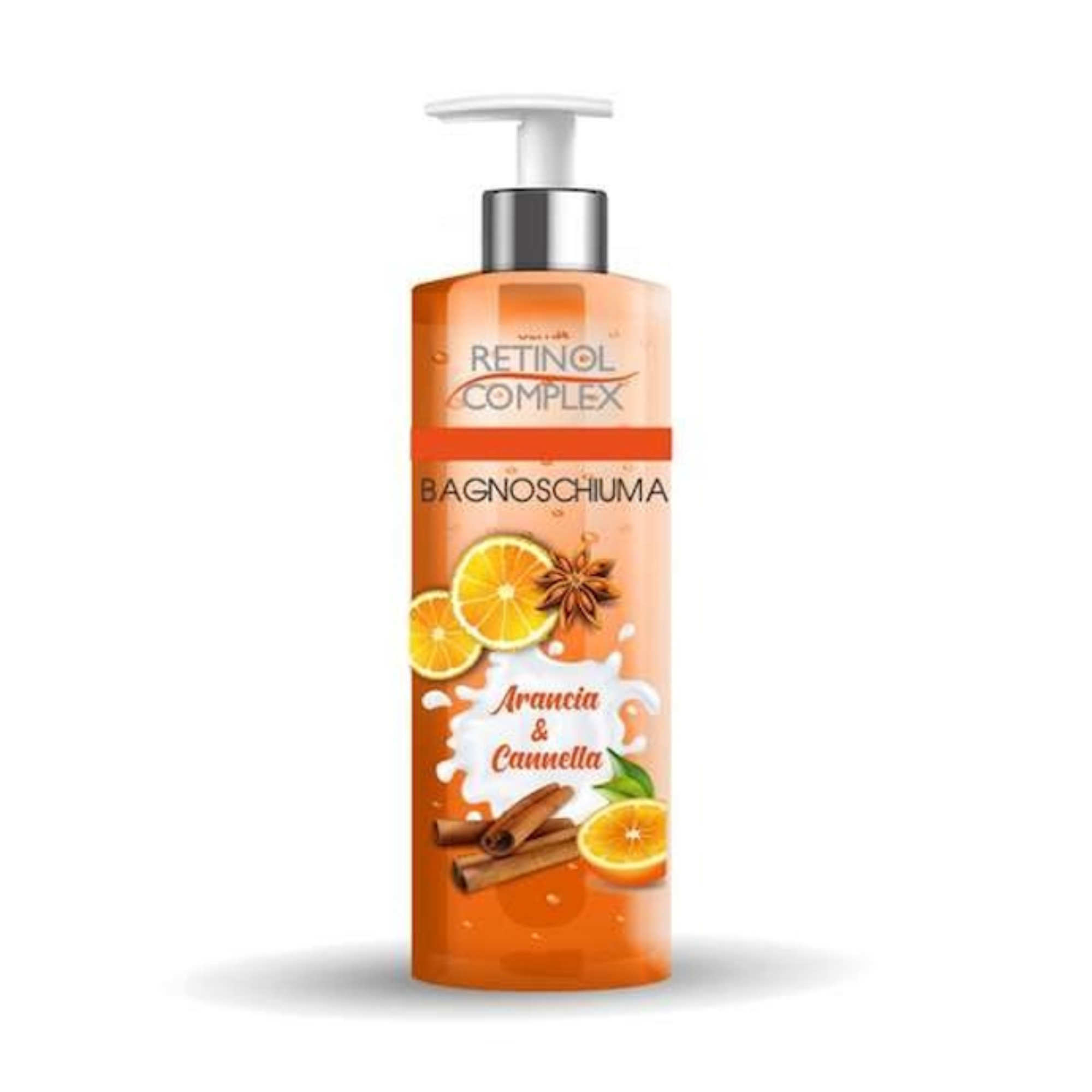 RETINOL COMPLEX BAGNO SCHIUMA ARANCIA E CANNELLA 500ML 359