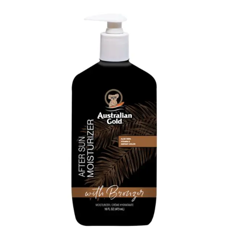 AUSTRALIAN GOLD AFTER SUN MOISTURIZER WITH BRONZER 473ML AGCF25115
