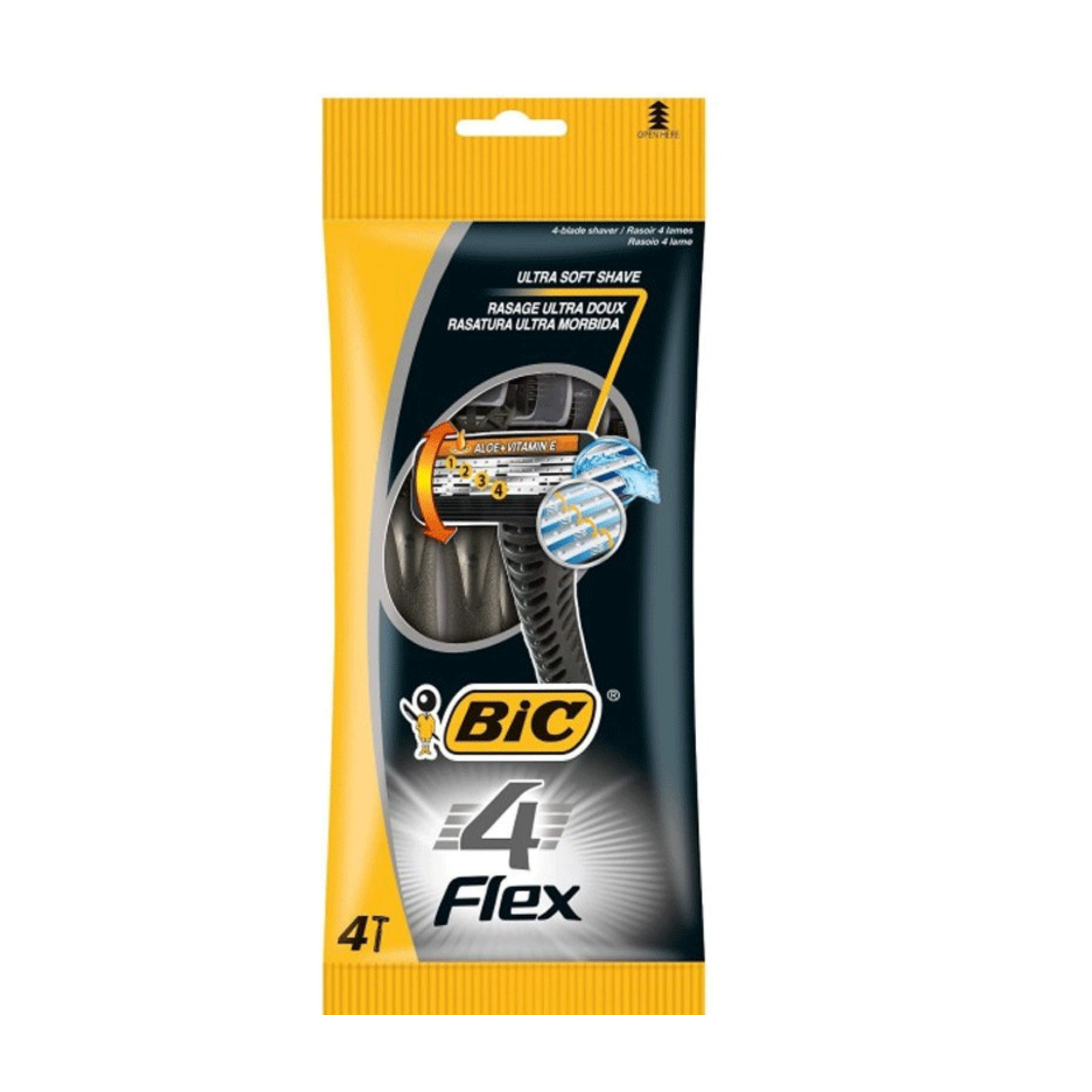 BIC RASOIO MONOUSO FLEX 4PZ