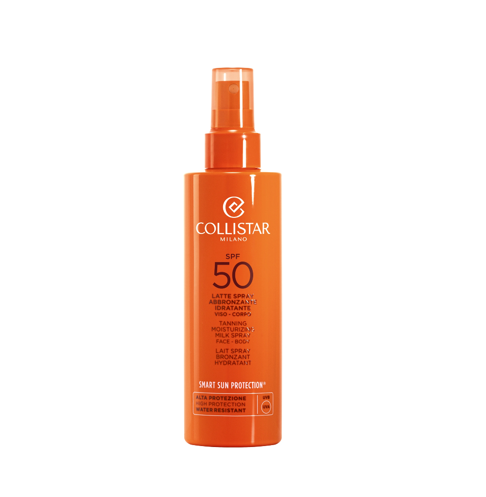 COLLISTAR LATTE SPRAY ABBRONZANTE IDRATANTE VISO CORPO SPF50 200ML