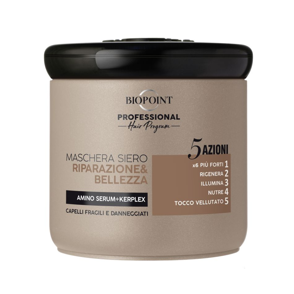 BIOPOINT HAIR PROGRAM MASCHERA SIERO RIPARAZIONE BELLEZZA 500ML PV01925