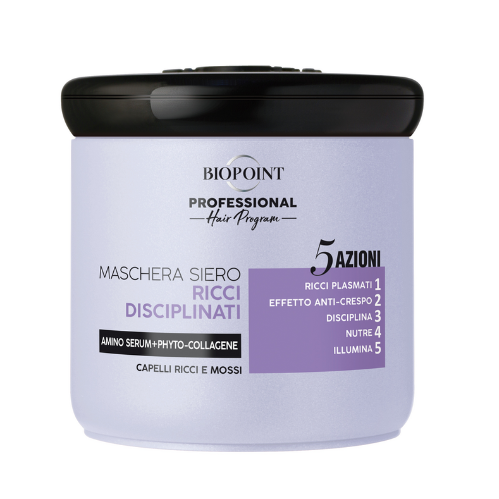 BIOPOINT HAIR PROGRAM MASCHERA SIERO RICCI DISCIPLINATI 500ML PV01825
