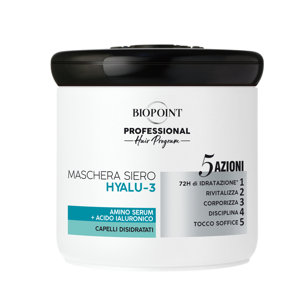 BIOPOINT HAIR PROGRAM MASCHERA HYALU-3 500ML PV02025