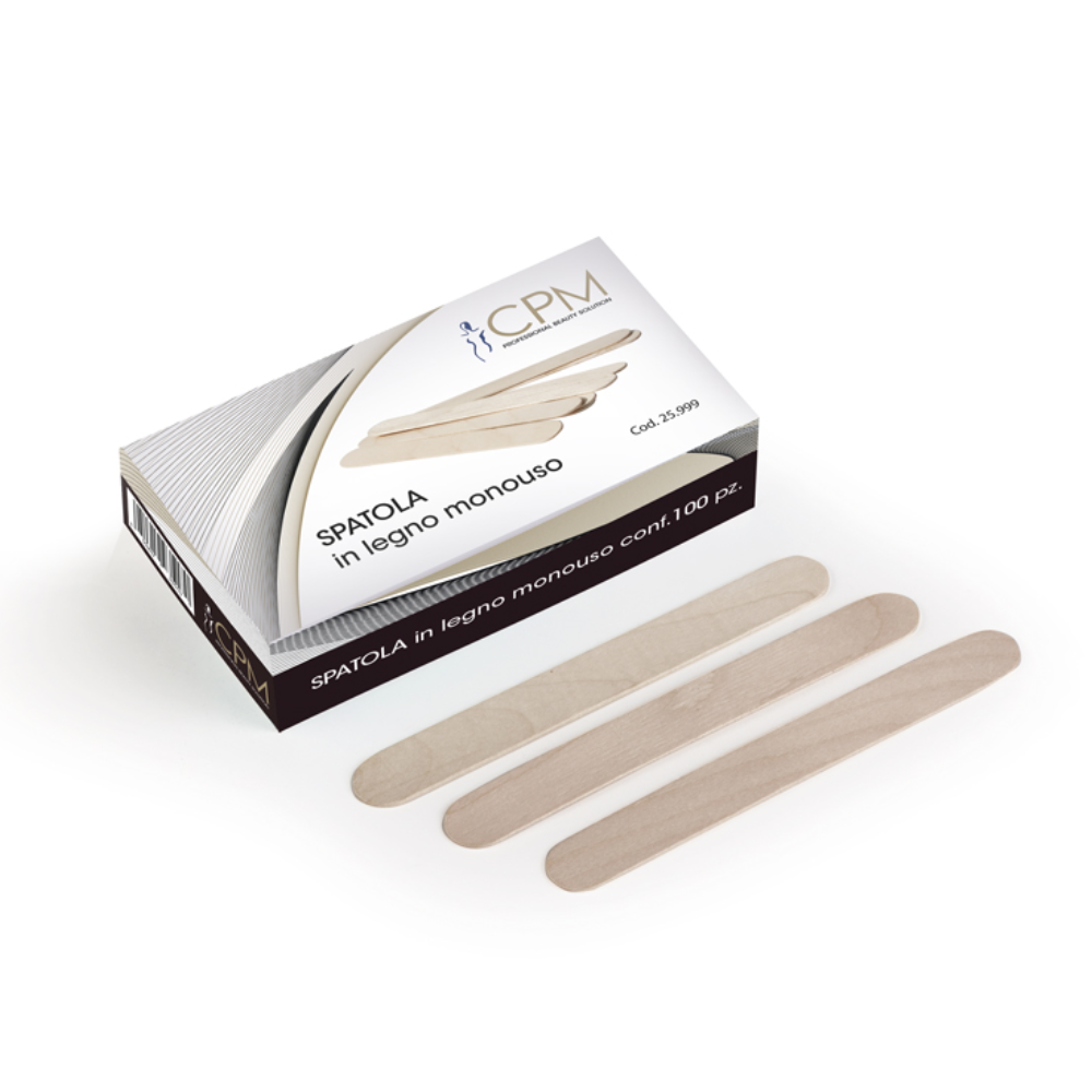 CPM SPATOLA IN LEGNO 100PZ 25.999