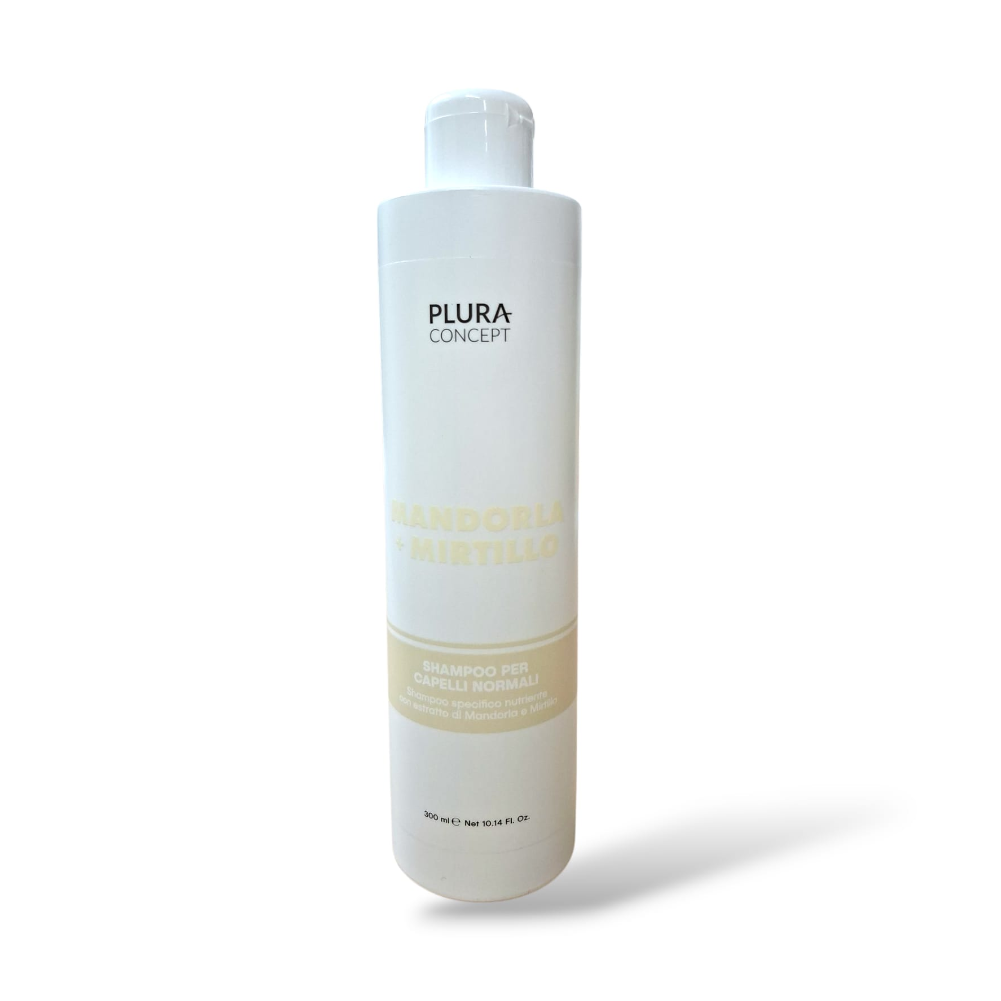 PLURA SHAMPOO CAPELLI NORMALI MANDORLA + MIRTILLO 300ML