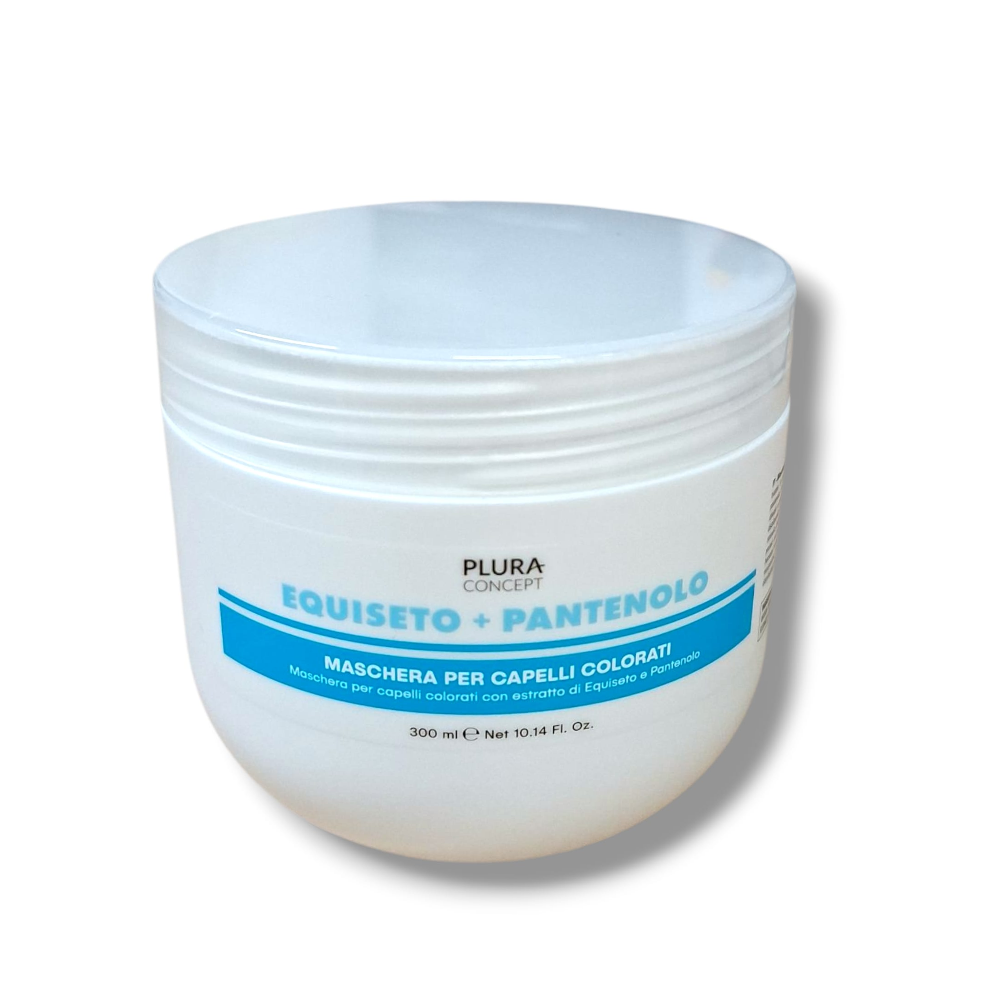 PLURA MASCHERA CAPELLI COLORATI EQUISETO + PANTENOLO 300ML