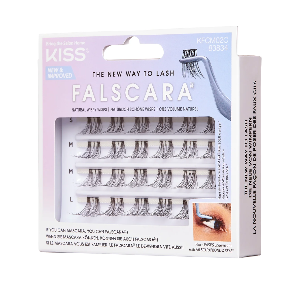 KISS FALSCARA CIGLIA FINTE NATURAL WISPY KFCM02C