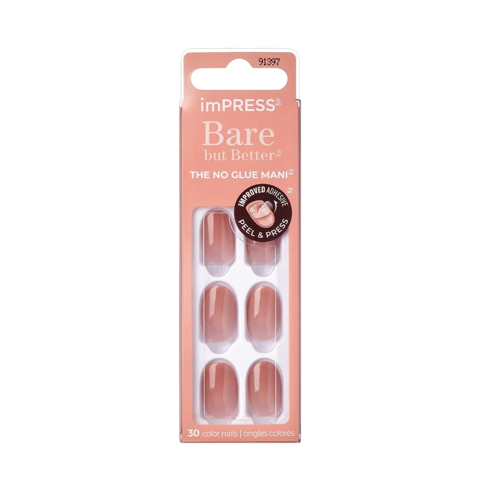 KISS UNGHIE FINTE IMPRESS BARE BUT BETTER SERENITY KY13V01