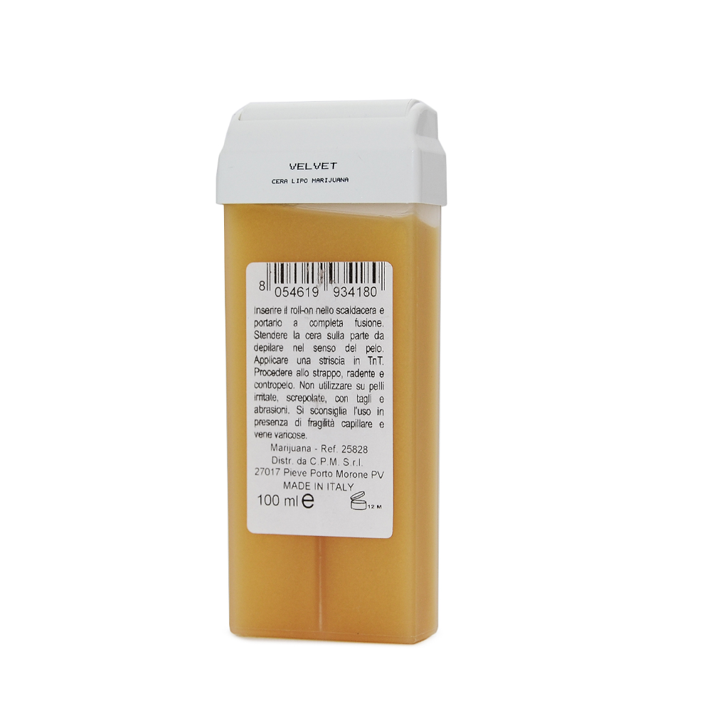 VELVET CERA RULLO DEPILATORIA LIPOSOLUBILE MARIJUANA 100ML 25.828