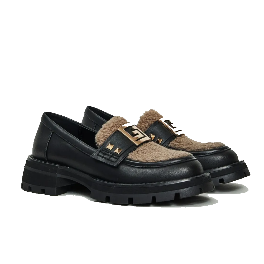 GAUDI MOCASSINO ARIEL LEATHER BLACK V54-64814