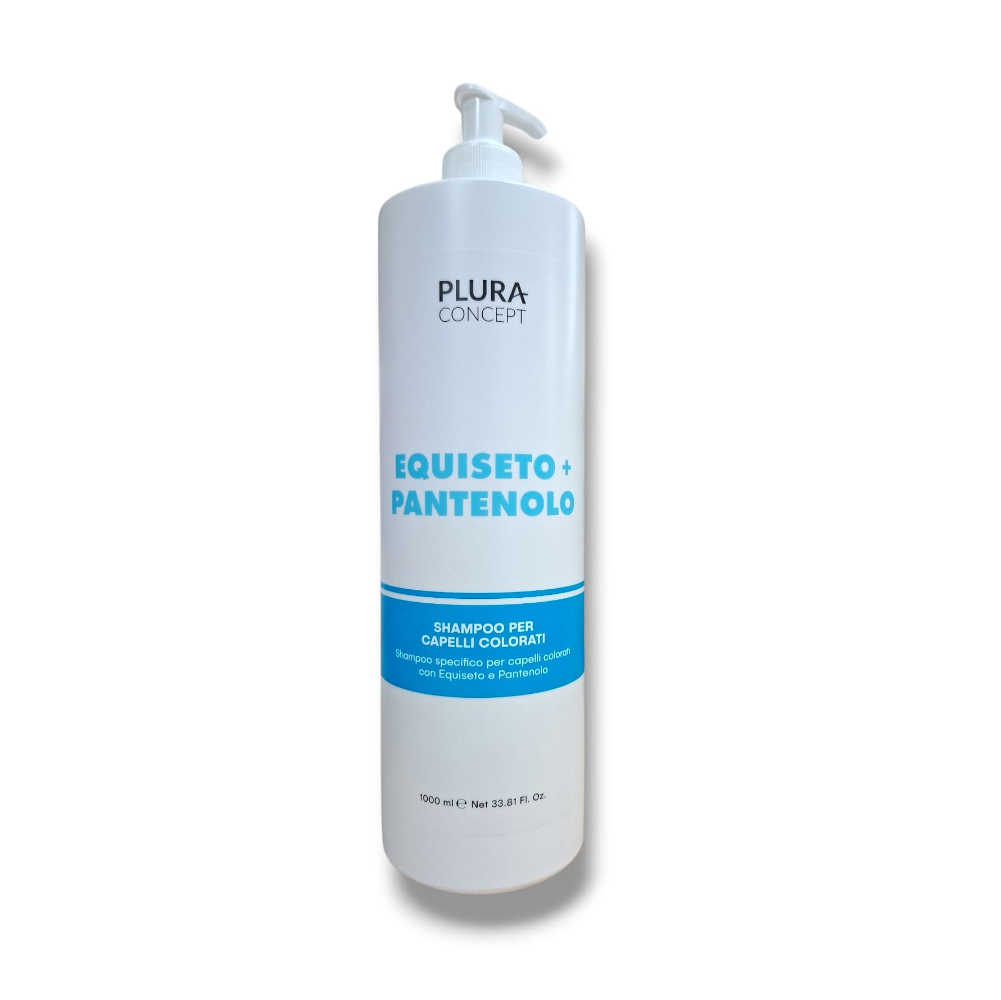 PLURA SHAMPOO CAPELLI COLORATI EQUISETO + PANTENOLO 1000ML