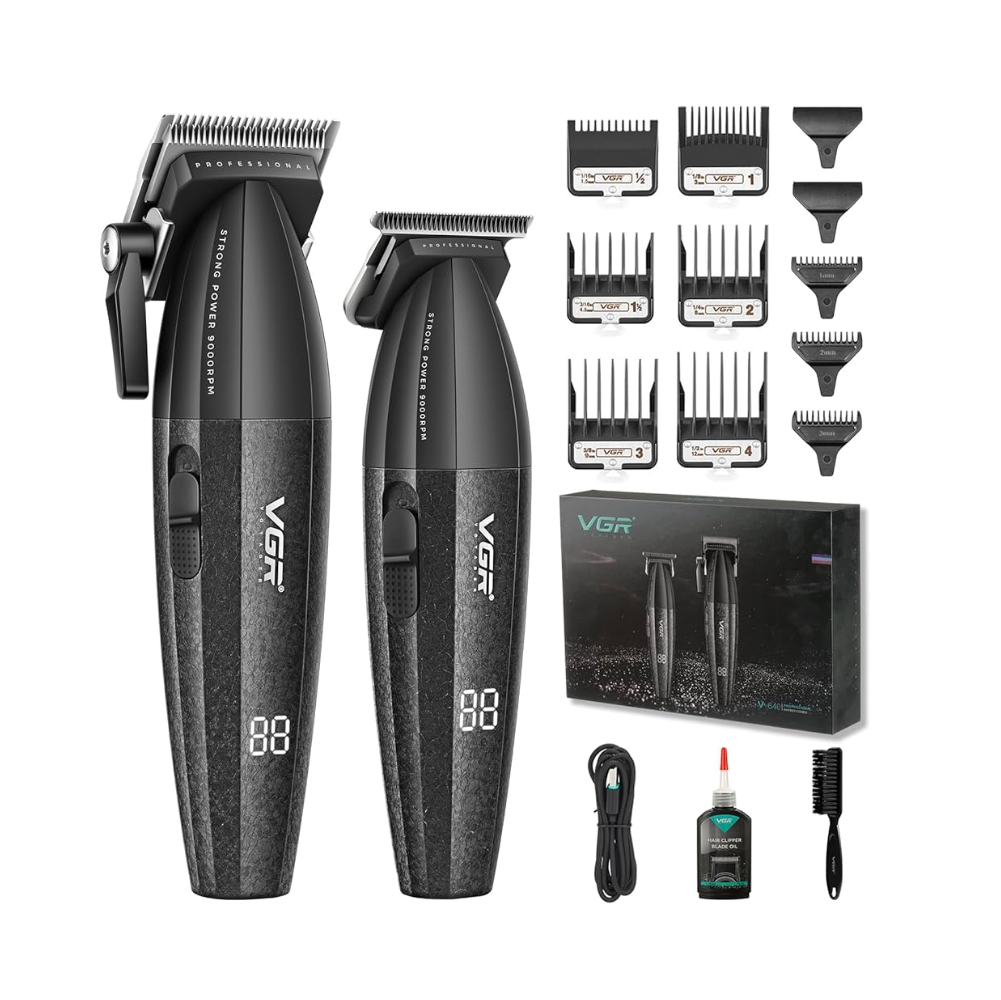 VGR TOSATRICE PROFESSIONAL BARBER COMBO V-640