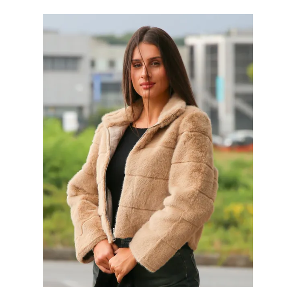 VIVIENNE D PELLICCIA DONNA BEIGE VEP001