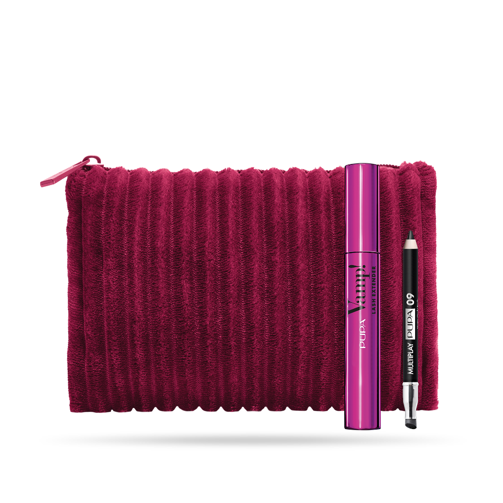 PUPA CONF.VAMP MASCARA LASH EXTENDER + MATITA MULTIPLAY MINI + POCHETTE