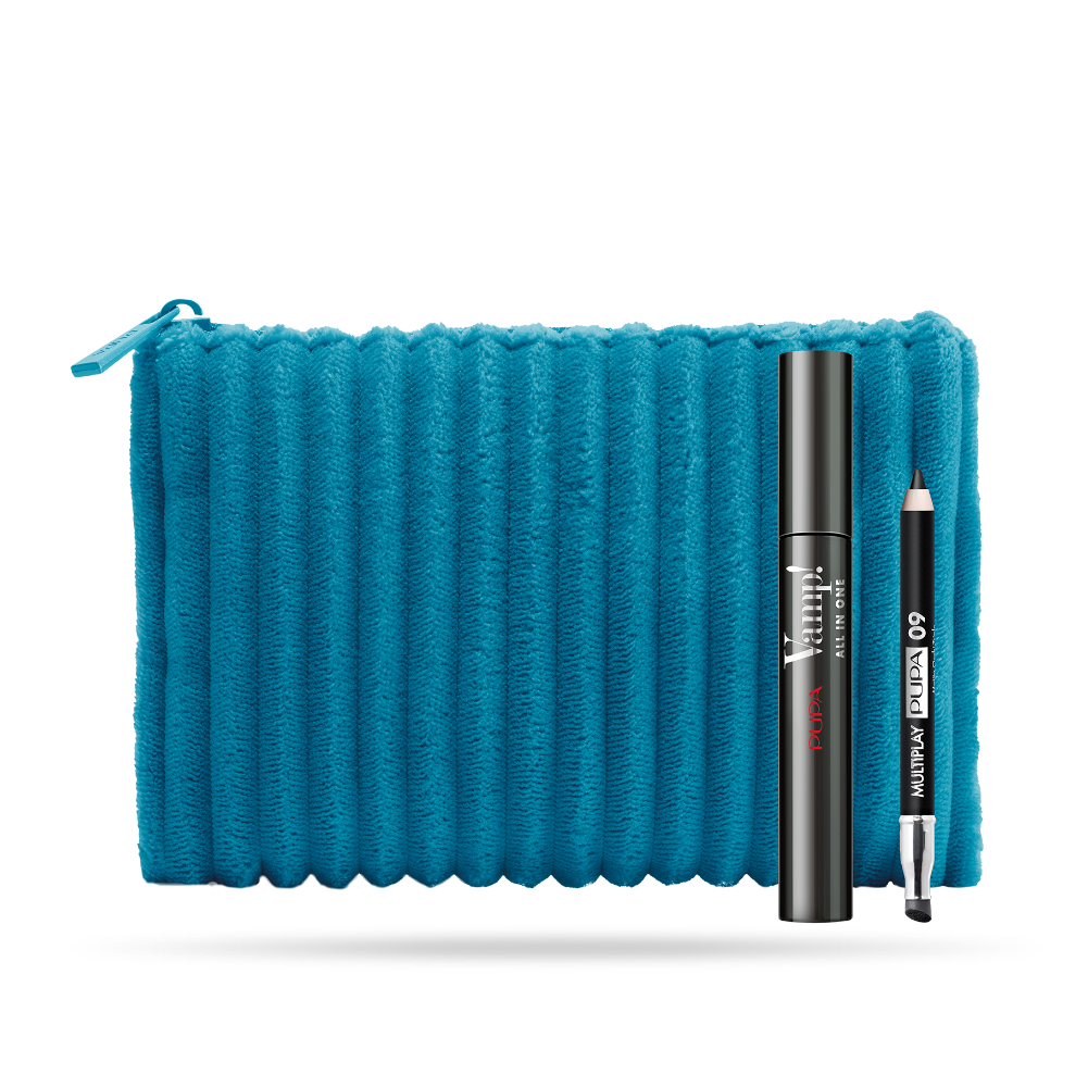 PUPA CONF.VAMP MASCARA ALL IN ONE + MATITA MULTIPLAY MINI + POCHETTE