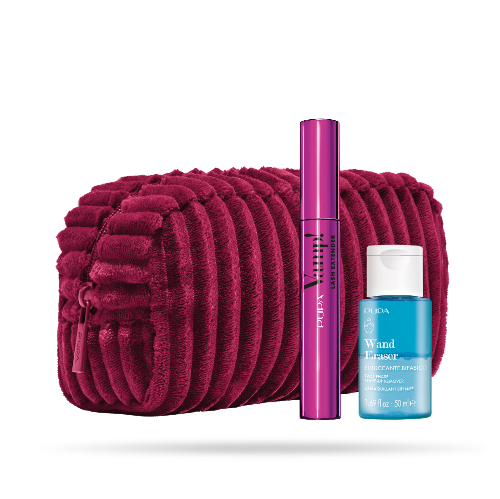 PUPA CONF.VAMP MASCARA LASH EXTENDER+ STRUCCANTE WAND ERASER+ POCHETTE