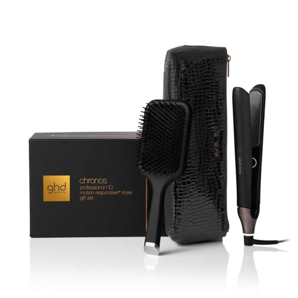 GHD GOOD HAIR DAY GIFT SET PIASTRA CHRONOS + SPAZZOLA  GHD GOOD HAIR DAY GIFT SET PIASTRA CHRONOS + SPAZZOLA