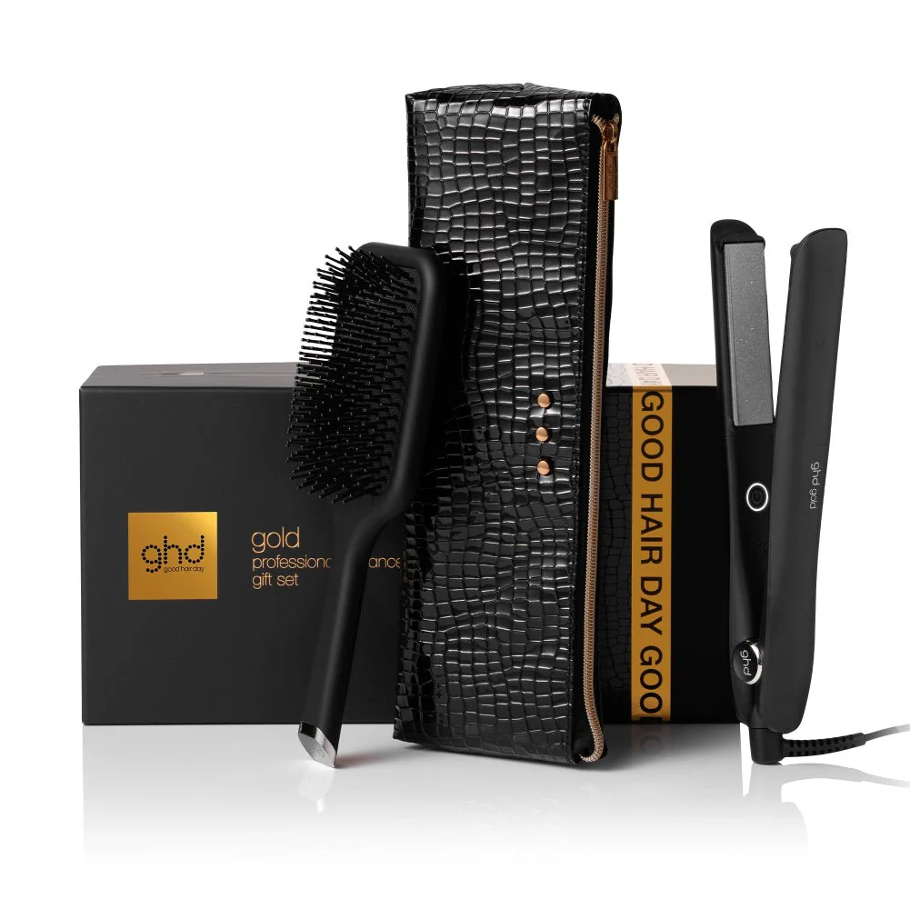 GHD GOOD HAIR DAY GIFT SET PIASTRA GOLD + SPAZZOLA  GHD GOOD HAIR DAY GIFT SET PIASTRA GOLD + SPAZZOLA