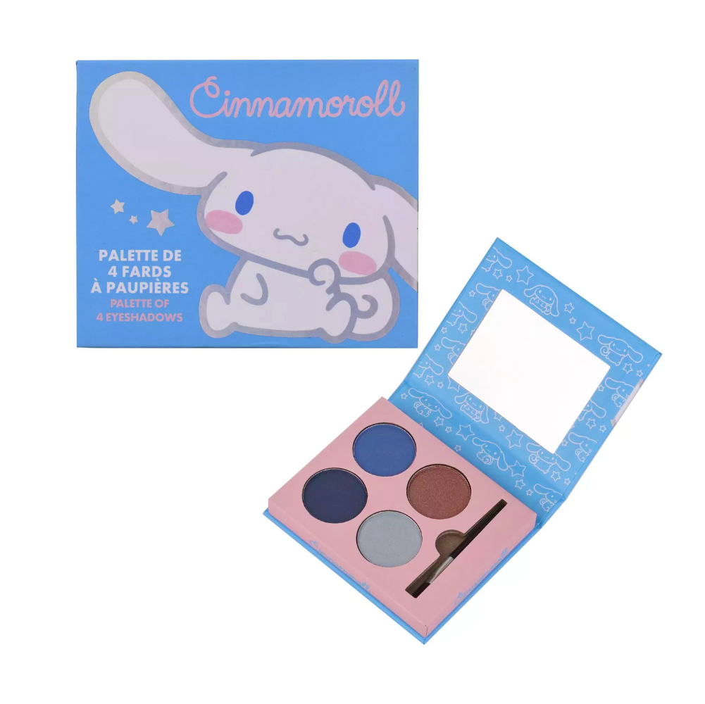 HELLO KITTY CINNAMOROLL EYESHADOW PAL 4 COL. 40509954  HELLO KITTY CINNAMOROLL EYESHADOW PAL 4 COL. 40509954