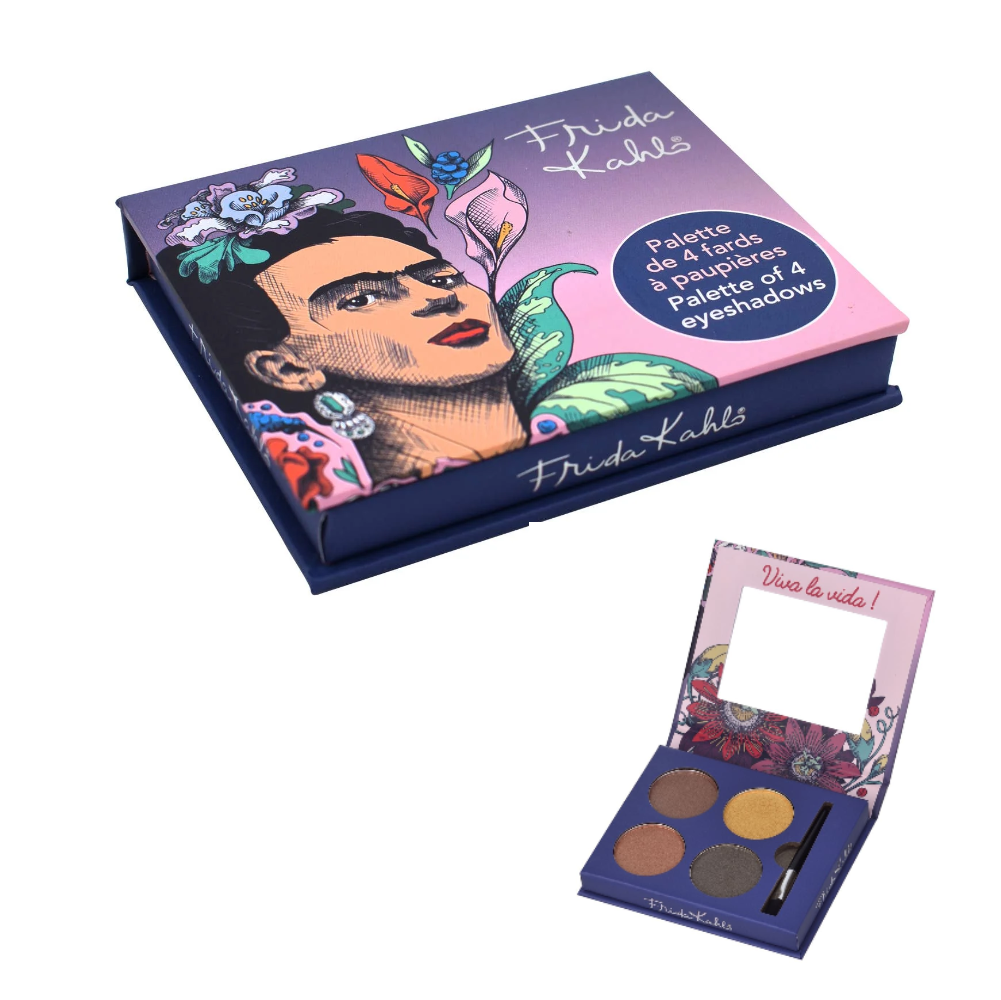 FRIDA KAHLO EYESHADOW PALETTE 4 COL. 40509640  FRIDA KAHLO EYESHADOW PALETTE 4 COL. 40509640