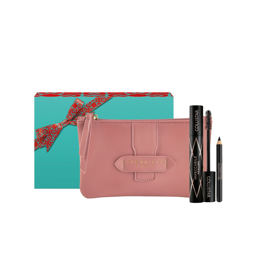 COLLISTAR UNBOX YOUR GLAM CONF. MASCARA IMPECCABILE + EYE PENCIL + POCHETTE