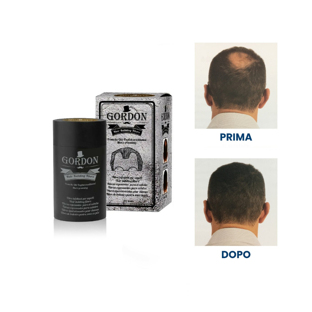 GORDON FIBRE INFOLTENTI PER CAPELLI GREY E661G