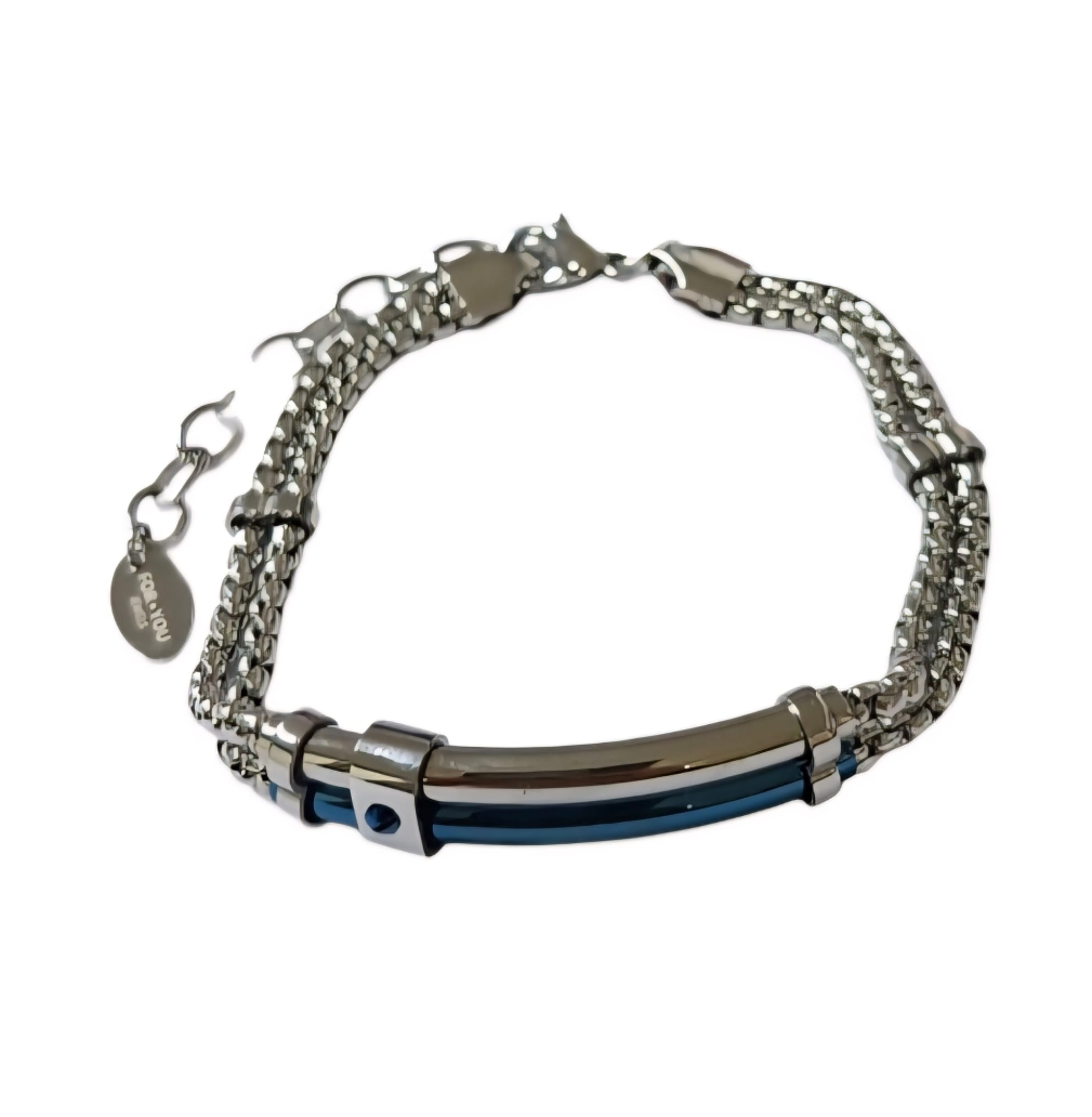 FOR YOU BRACCIALE IN ACCIAIO UOMO HERO B26205