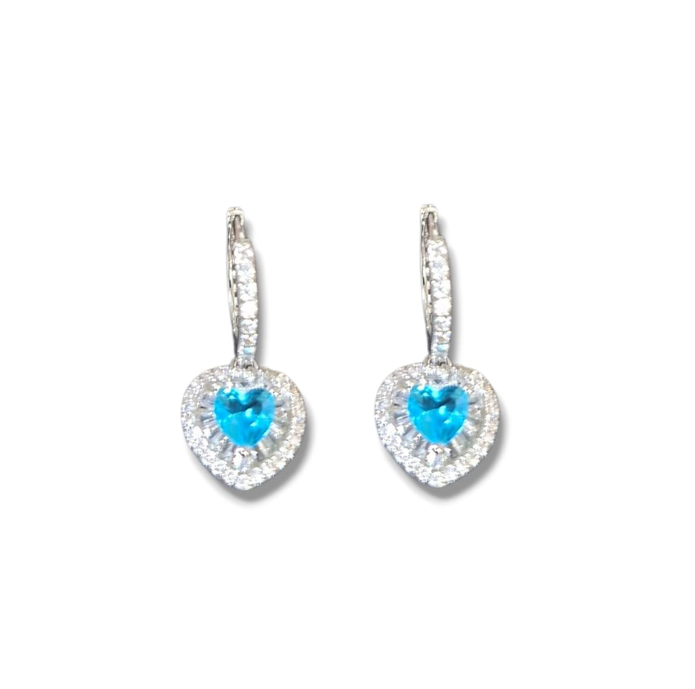 FOR YOU ORECCHINI IN OTTONE ROMANTICA CORTA CON CRISTALLO