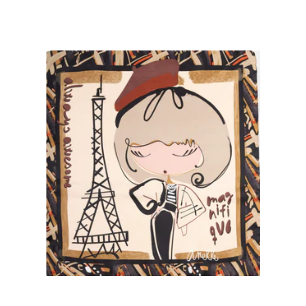 ANEKKE FOULARD QUADRADO 70X70CM NUDE 41480-313