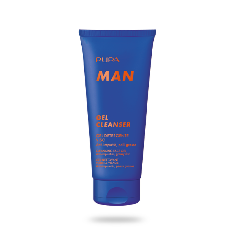 PUPA MAN GEL CLEANSER GEL DETERGENTE VISO PELLI GRASSE 100ML