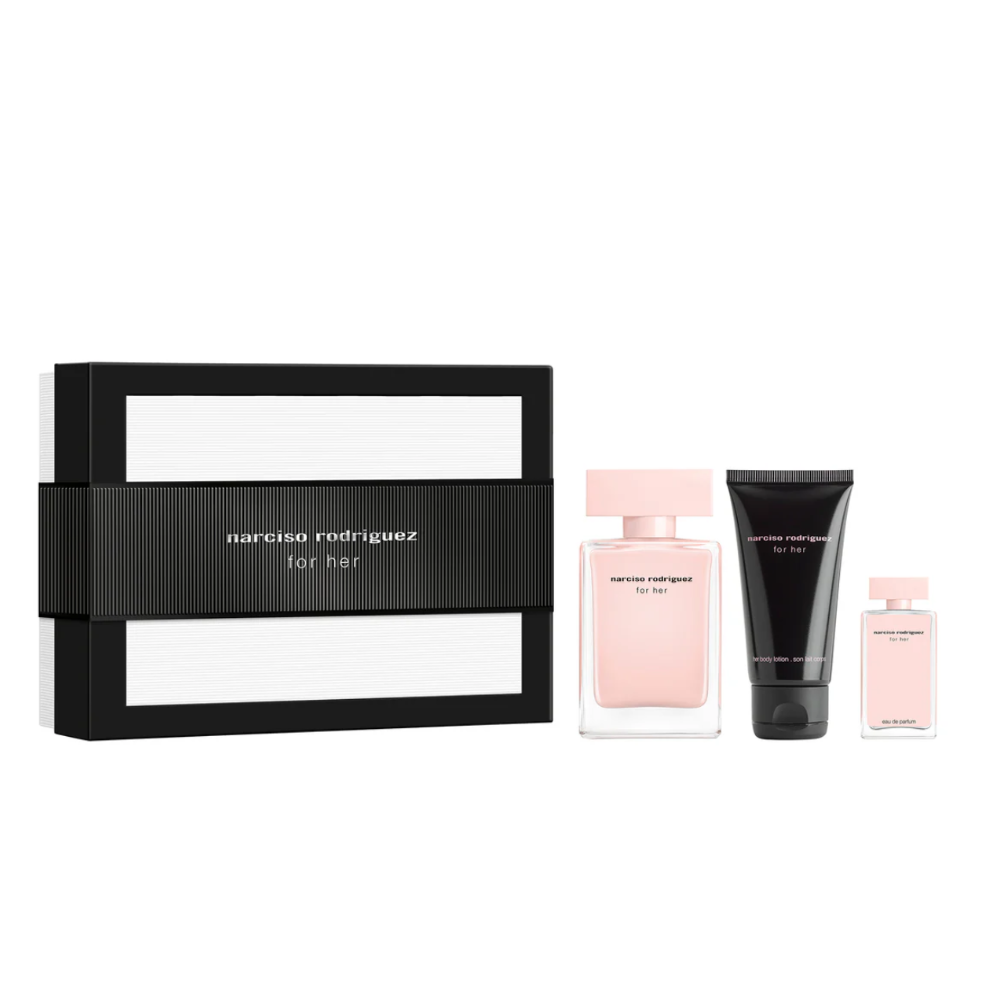 NARCISO RODRIGUEZ CONF. FOR HER EDP 50ML+7.5ML + BODY LOTION 50ML