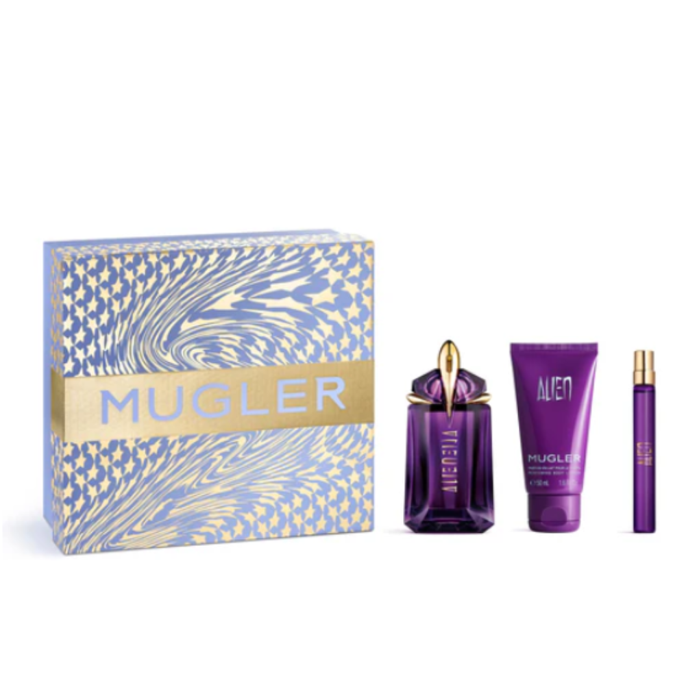 MUGLER CONF. ALIEN EDP 60ML+EDP 10ML + BODY LOTION 50ML