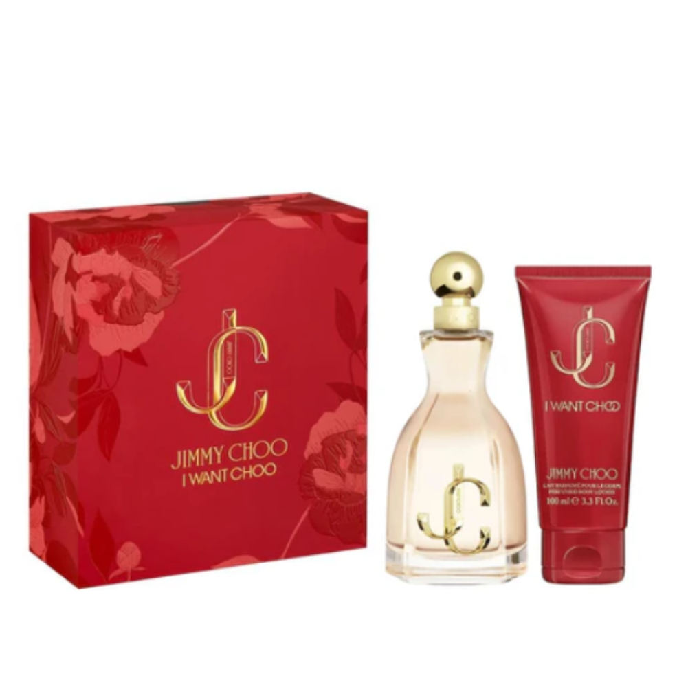 JIMMY CHOO CONF. I WANT CHOO EDP 60ML+ LATTE CORPO 100ML