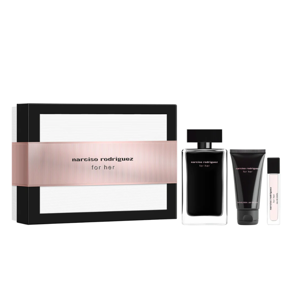 NARCISO RODRIGUEZ FOR HER CONF. EDT 50M+EDT 7.5ML +BODY LOTION 50ML