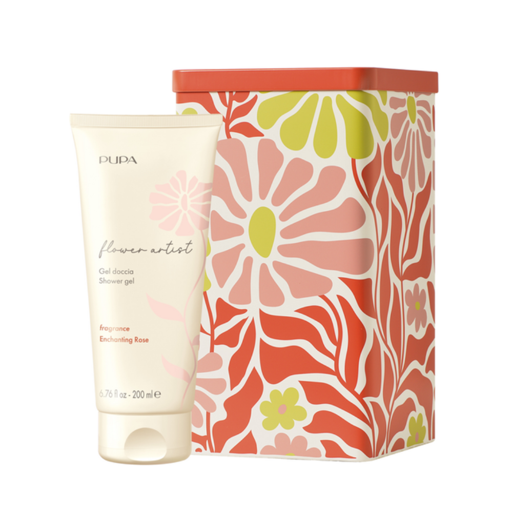 PUPA CONF. FLOWER ARTIST LATTE CORPO ENCHANTING ROSE 200ML