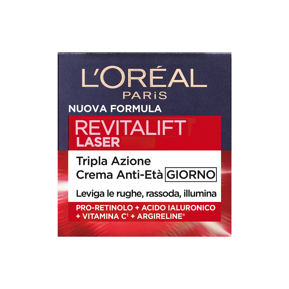 LOREAL REVITALIFT LASER CREMA ANTIRUGHE TRIPLA AZIONE GIORNO 50ML