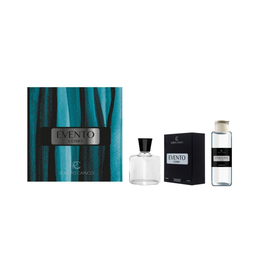 CAPUCCI EVENTO UOMO EDT 100ML + SHOWER GEL 250ML CAP160