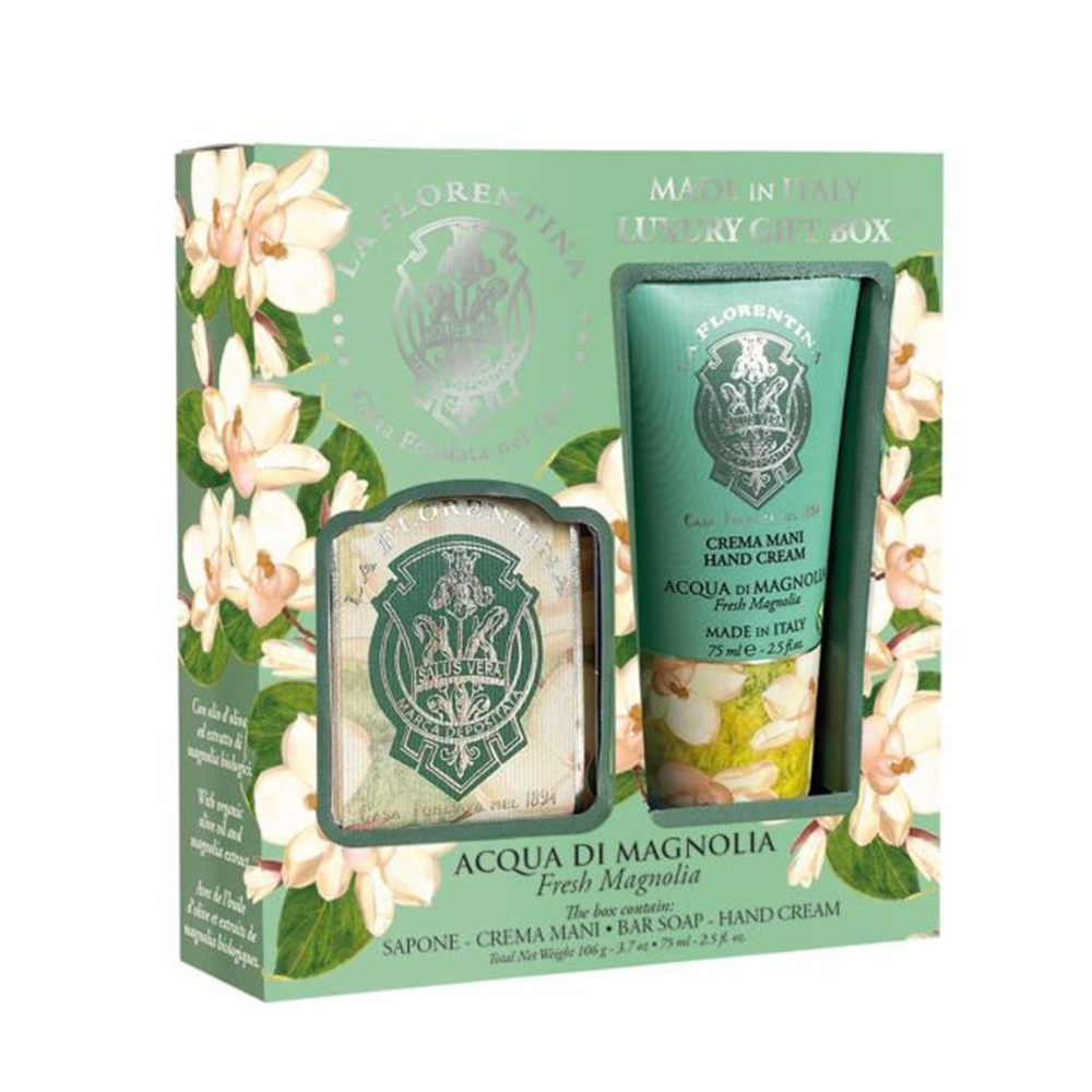 LA FLORENTINA GIFT SET SAPONETTA INCARTATA 106G+ CREMA MANI 75ML