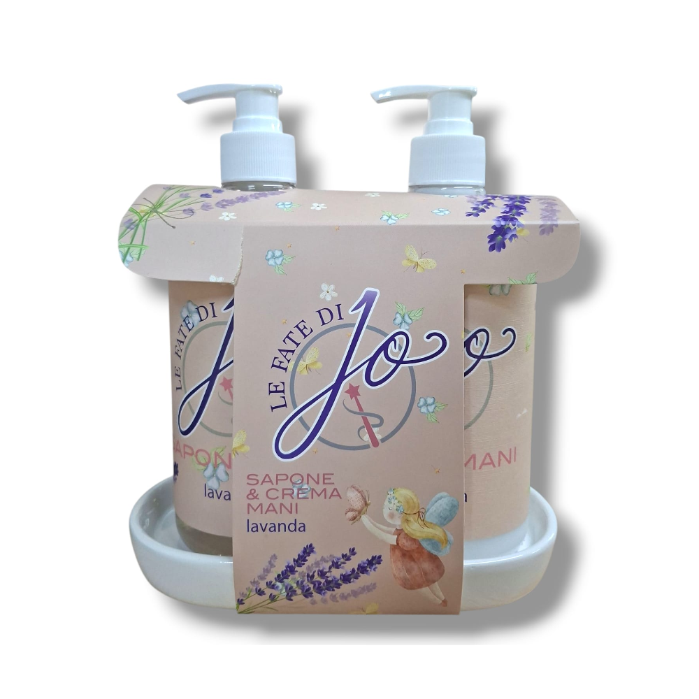 GIMA LE FATE DI JO CONF. SAPONE + CREMA MANI LAVANDA 500ML