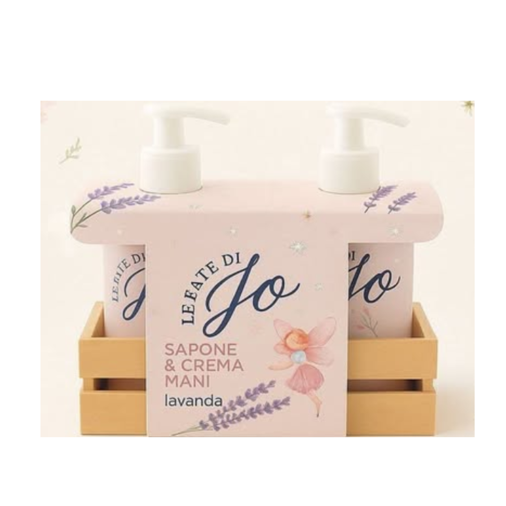 GIMA LE FATE DI JO CONF. SAPONE + CREMA MANI LAVANDA 550ML
