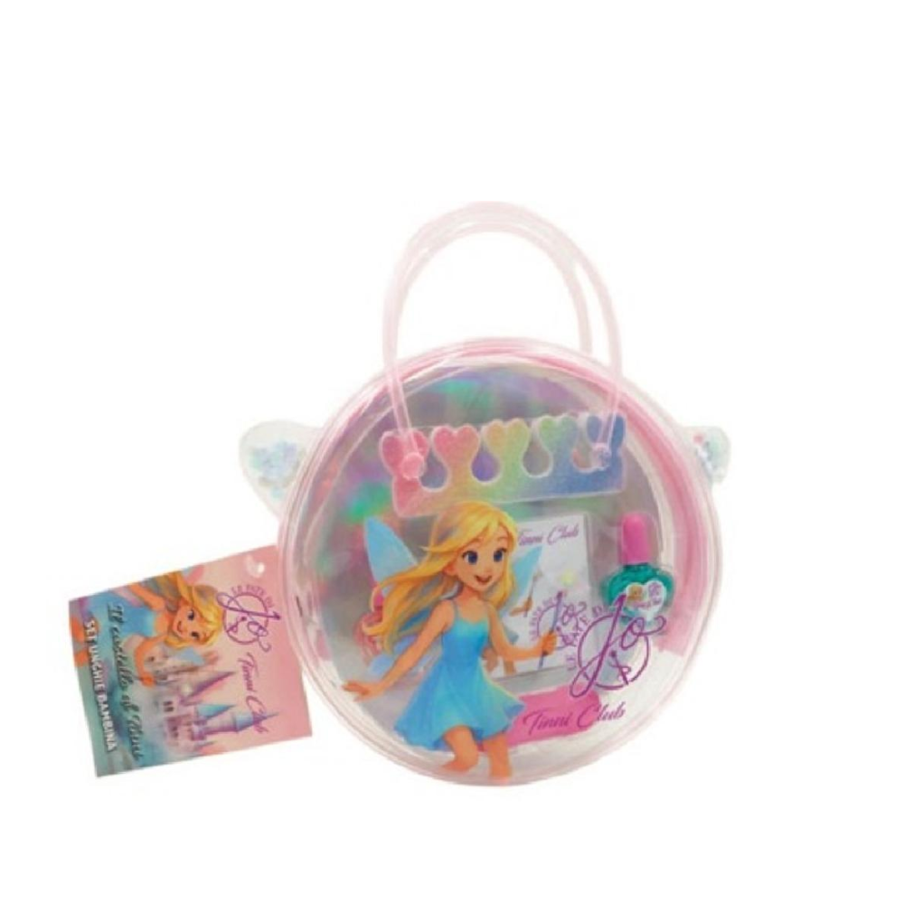 GIMA LE FATE DI JO IL CASTELLO DI TINNI SET BORSETTA TONDA UNGHIE BAMBINA