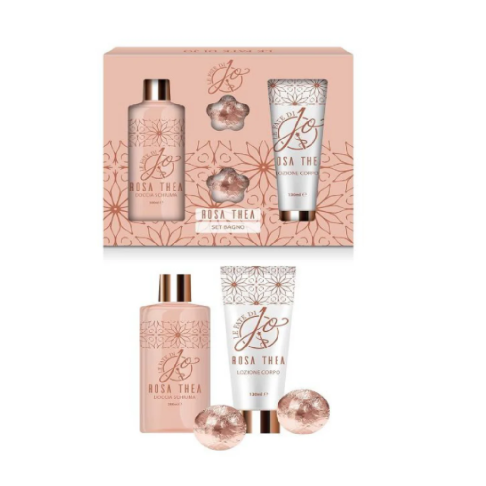 GIMA LE FATE DI JO CONF. GEL DOCCIA+LOZIONE CORPO+2 BOMBE ROSA THEA