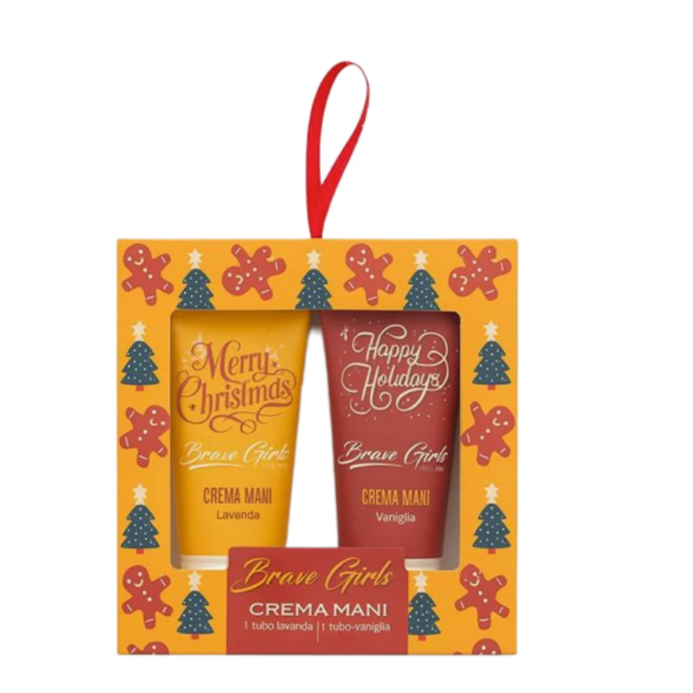 GIMA BRAVE GIRLS CONF.CREMA MANI GELSOMINO + CREMA MANI UVA FRAGOLA 65ML