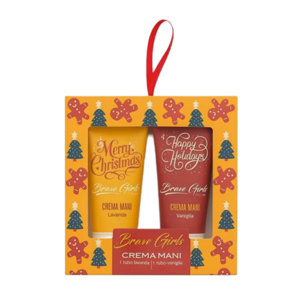 GIMA BRAVE GIRLS CONF.CREMA MANI LAVANDA + CREMA MANI VANIGLIA 65ML