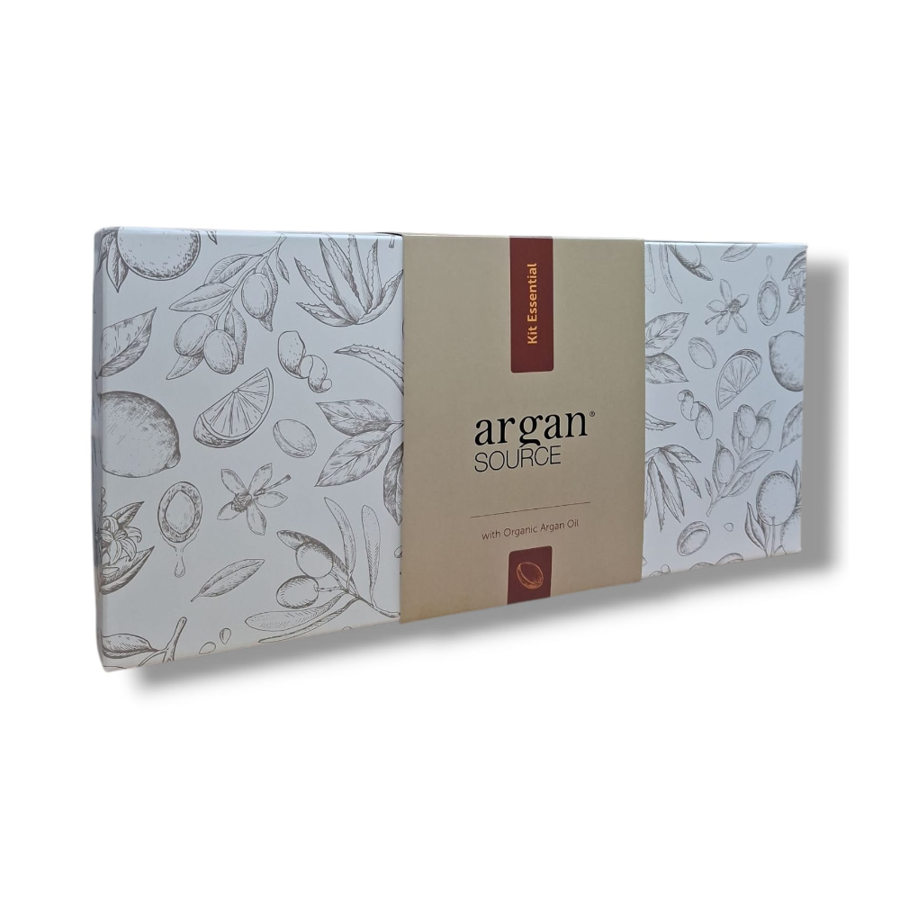 ALLEGRINI KIT ESSENTIAL ARGAN SHAMPOO DOCCIA 30ML+ LOZIONE CORPO 30ML+ SHAMPOO 30ML+BALSAMO CAPELLI 30ML+ SAPONETTA 026KITNESS3